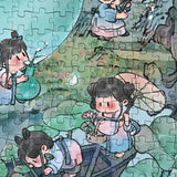 Drizzle-Woven Shore