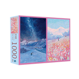 2in1 Snow Melts, Flowers Bloom at Night