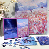 2in1 Snow Melts, Flowers Bloom at Night