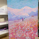 2in1 Snow Melts, Flowers Bloom at Night