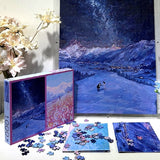 2in1 Snow Melts, Flowers Bloom at Night