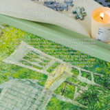 Dining Table in Green Serenity 绿意中的餐桌