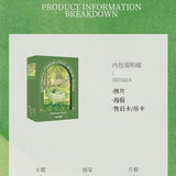 Dining Table in Green Serenity 绿意中的餐桌