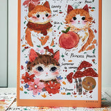 Three Orange Cats